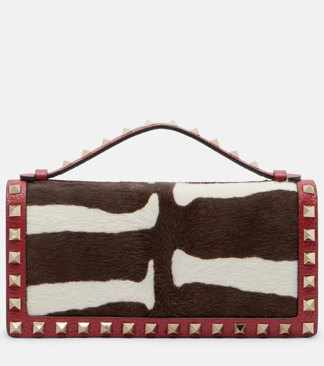 Valentino Garavani - Rockstud Mini calf hair crossbody bag