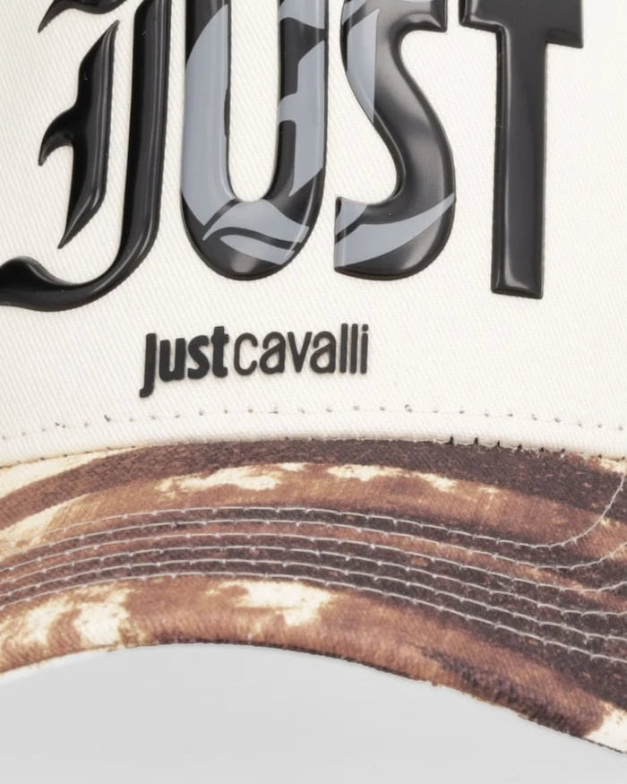 Just Cavalli Бейзболна шапка мъжка от памук