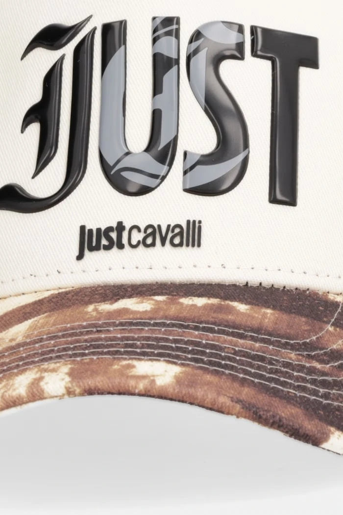 Just Cavalli Бейзболна шапка мъжка от памук