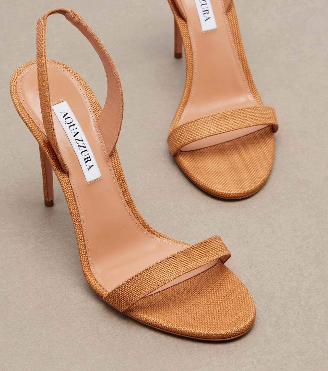 Aquazzura - So Nude slingback sandals