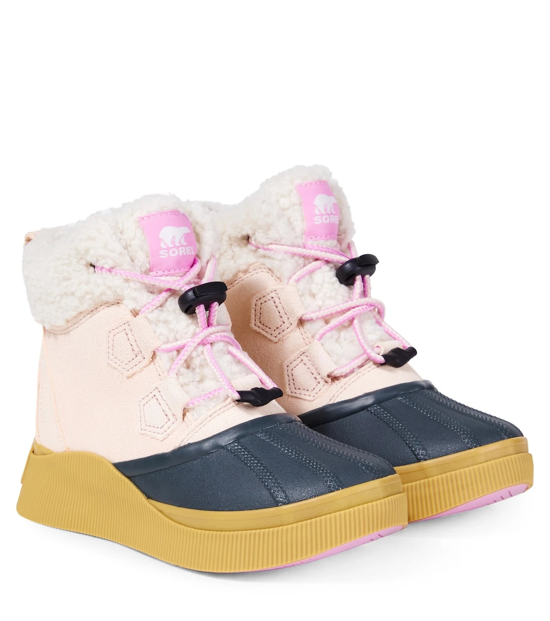 Sorel Kids - Out N About™ shearling-trimmed suede boots