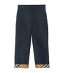 Burberry Kids Cotton Turn-Up Trousers (3-12 Years)