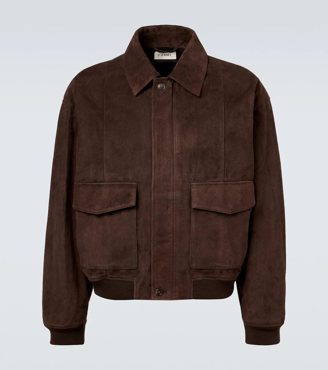 Frame - Retro suede blouson jacket