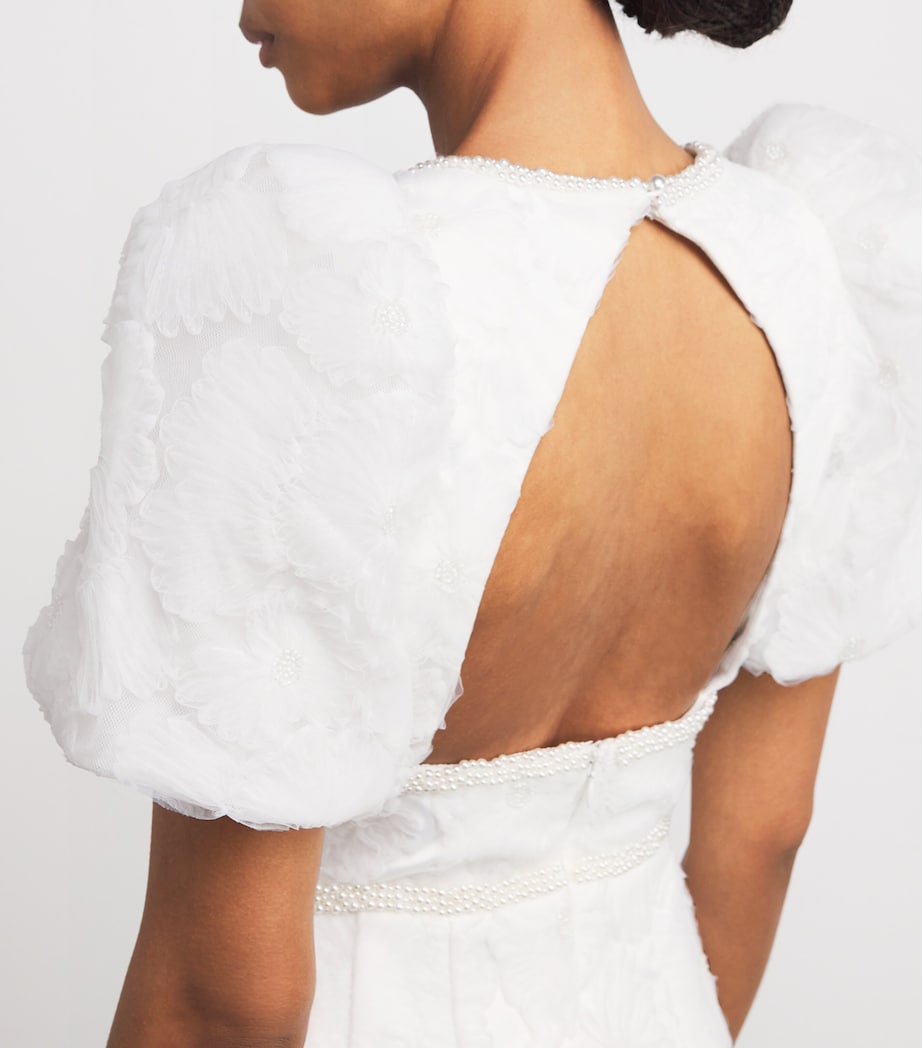 Rebecca Vallance Bow-Detail Deliah Mini Dress