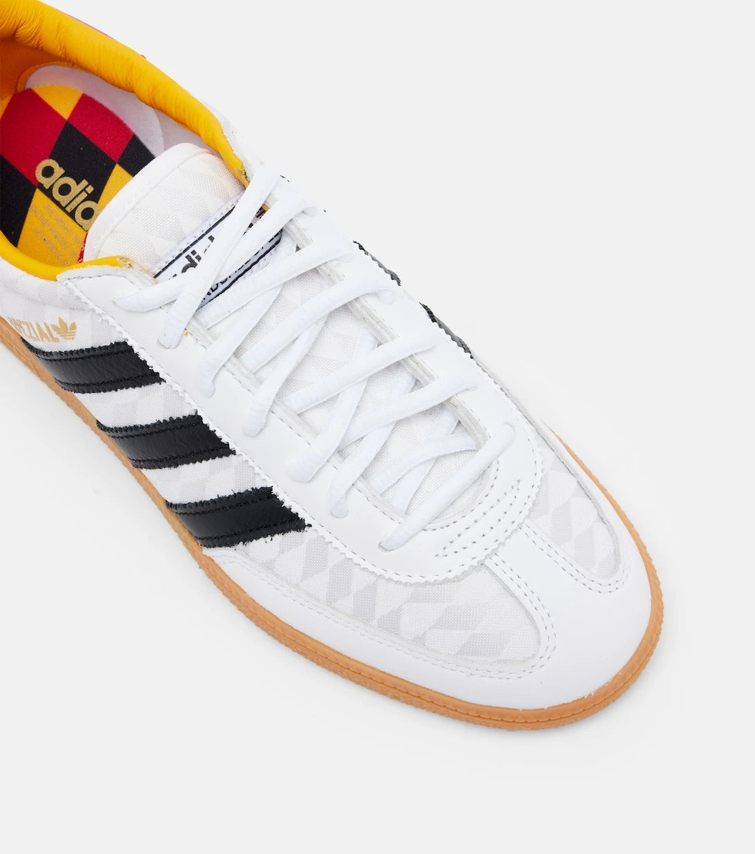 Adidas - Handball Spezial leather-trimmed sneakers