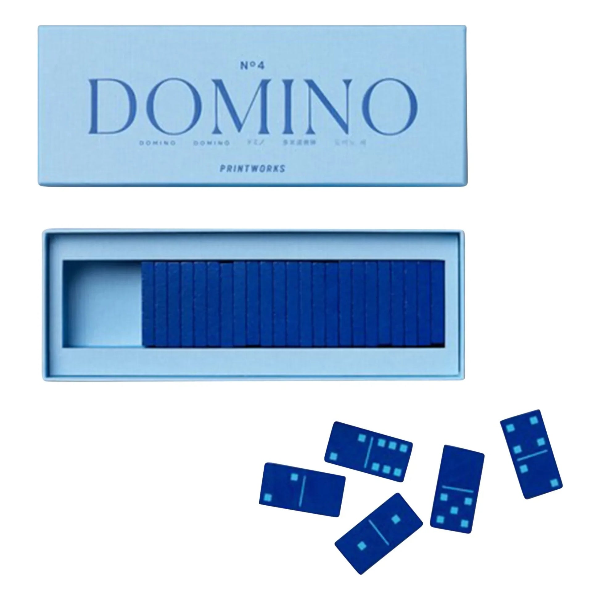 PrintWorks - Domino game | Dark Blue