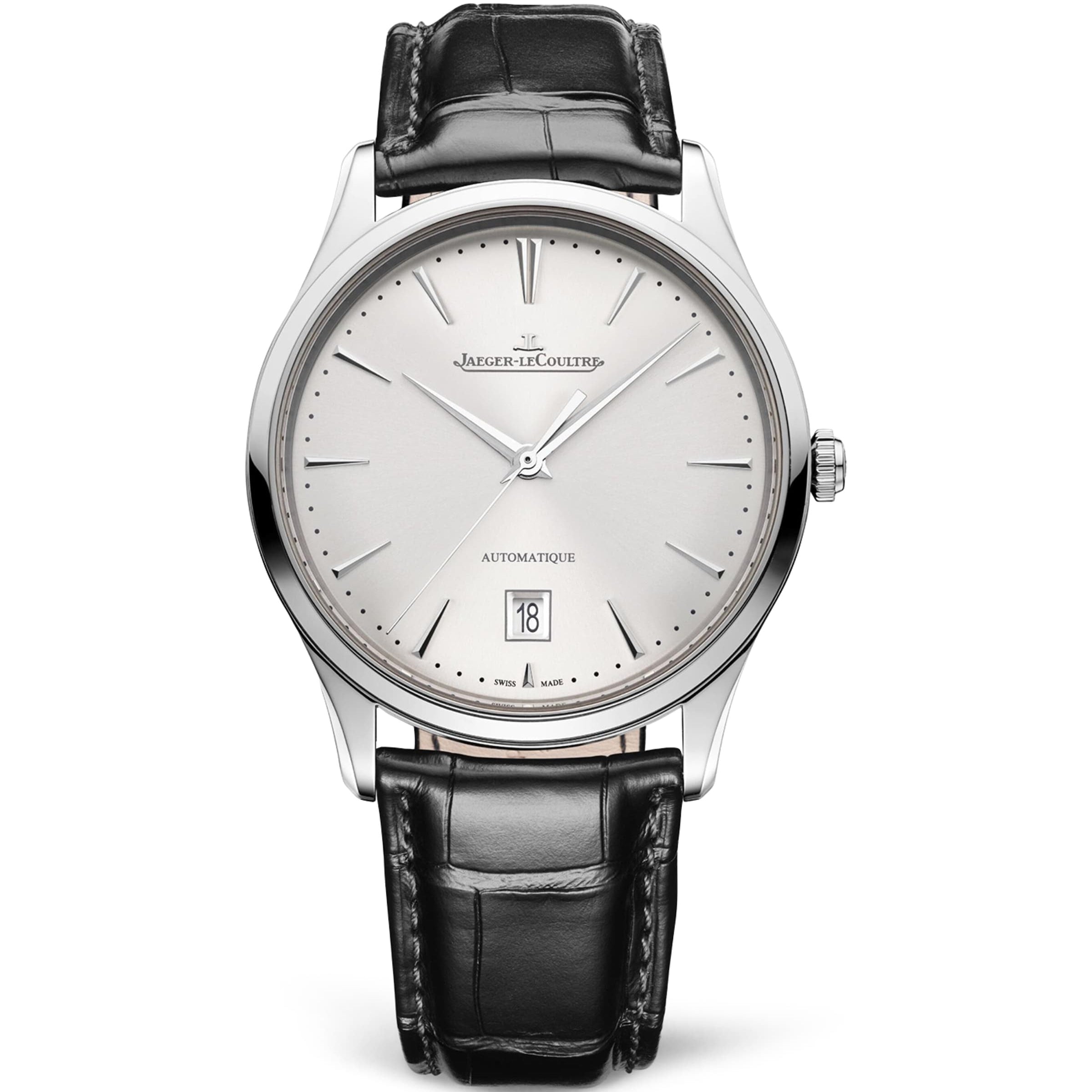 Stainless Steel Master Ultra Thin Date Watch 39mm