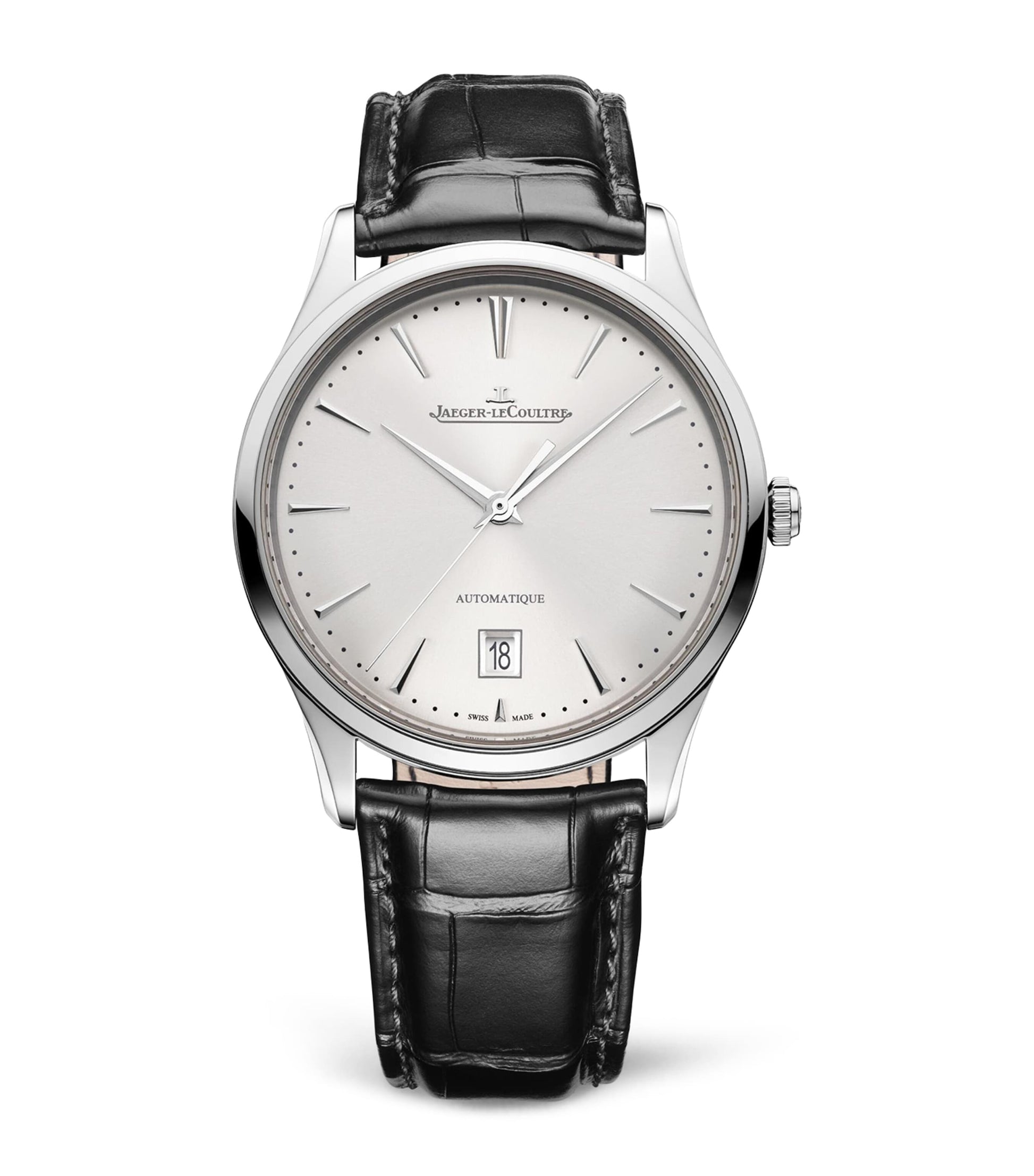 Stainless Steel Master Ultra Thin Date Watch 39mm