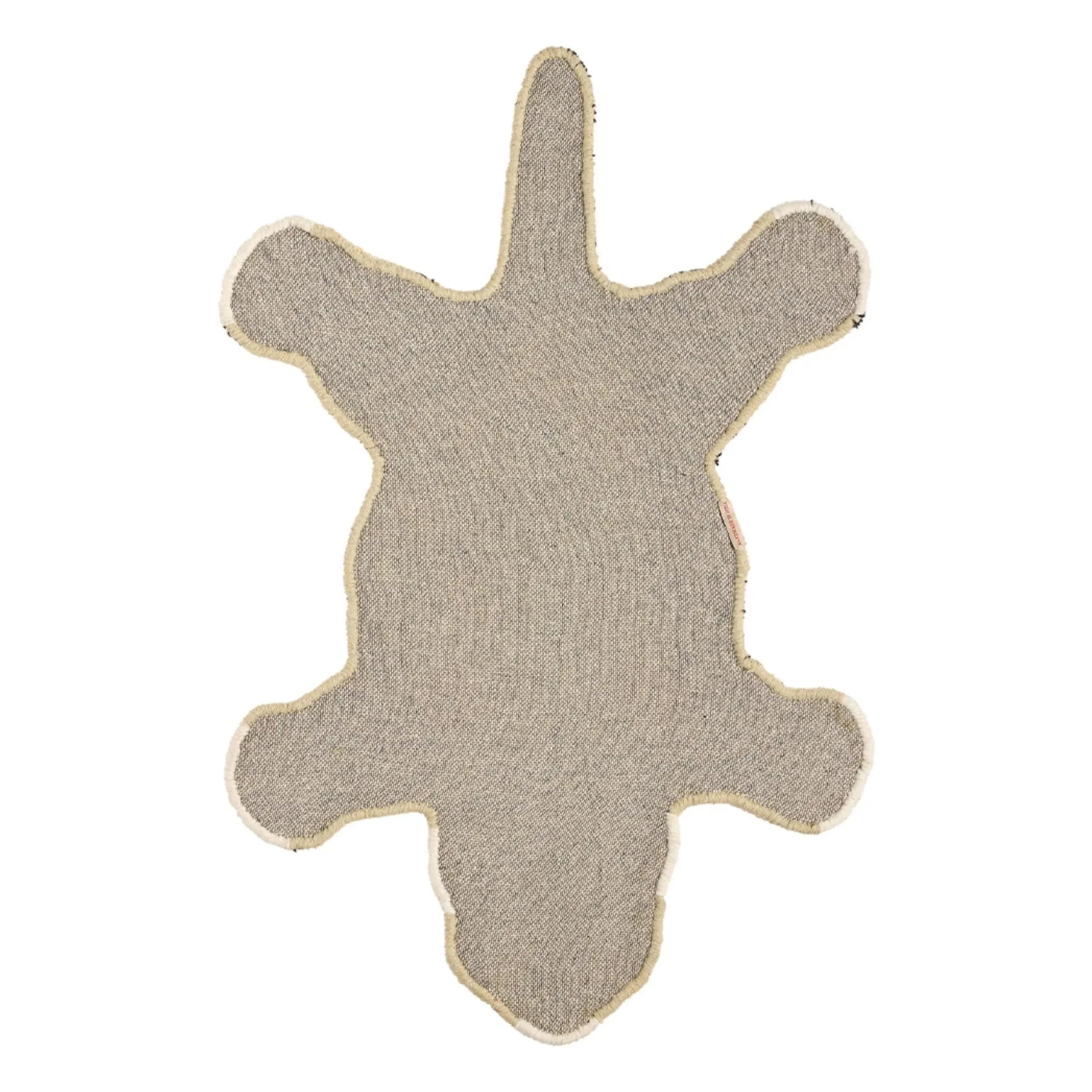 Doing Goods - Tiger carpet with flowers | Beige