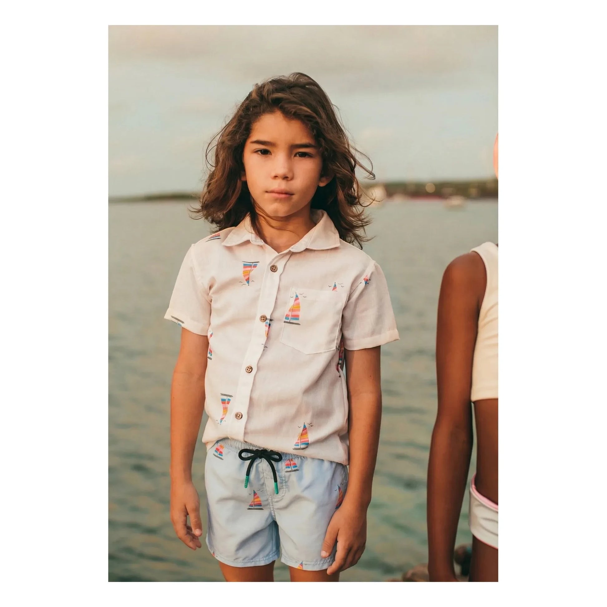 Pepita & Me - Sail Shorts | Light Blue