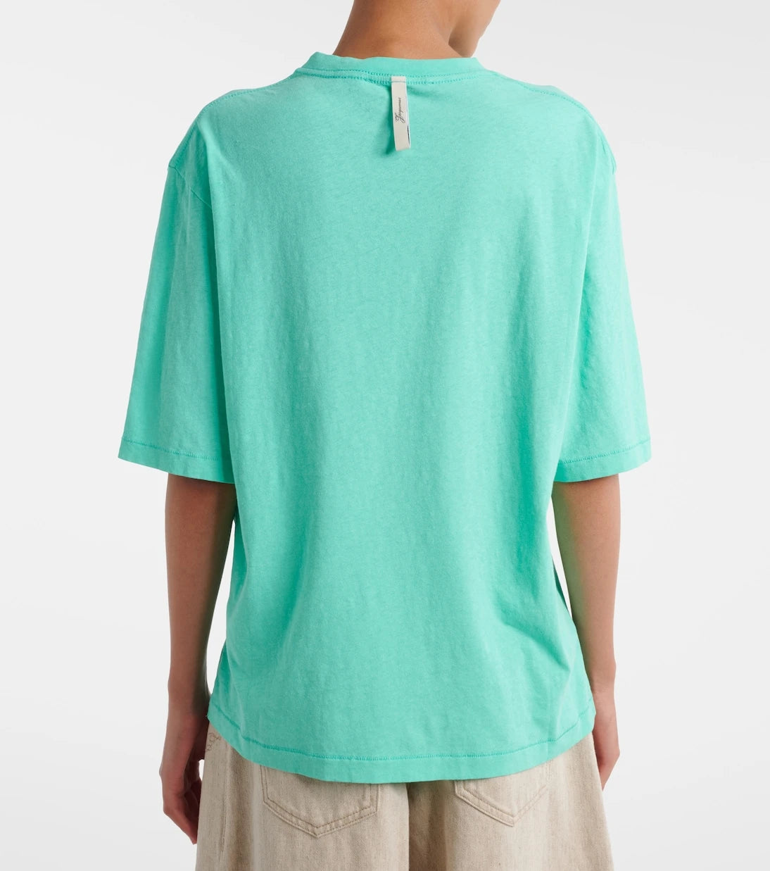 Jacquemus - Logo cotton and hemp jersey T-shirt