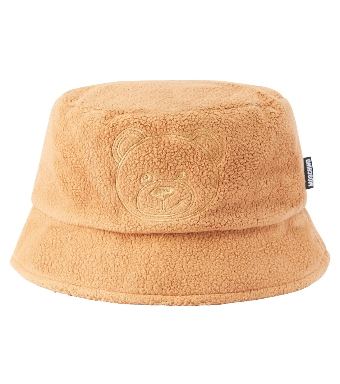 Moschino Kids - Embroidered fleece bucket hat