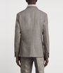 Corneliani Beige Virgin Wool-Silk-Blend Blazer