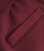 Varley Burgundy The Slim Cuff Sweatpants