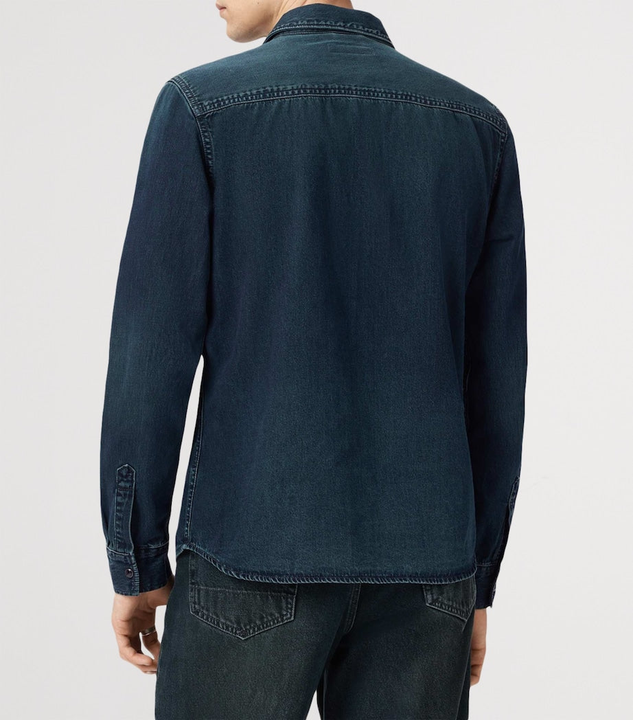 Organic Cotton Gleason Shirt PHANTOM BLUE