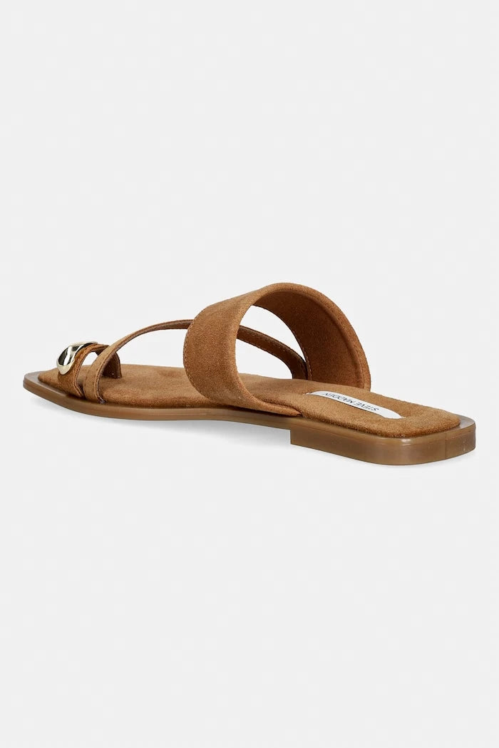 Steve Madden джапанки дамски от велур Ellaina
