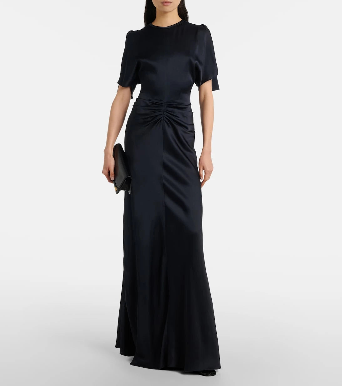 Victoria Beckham - Gathered satin gown
