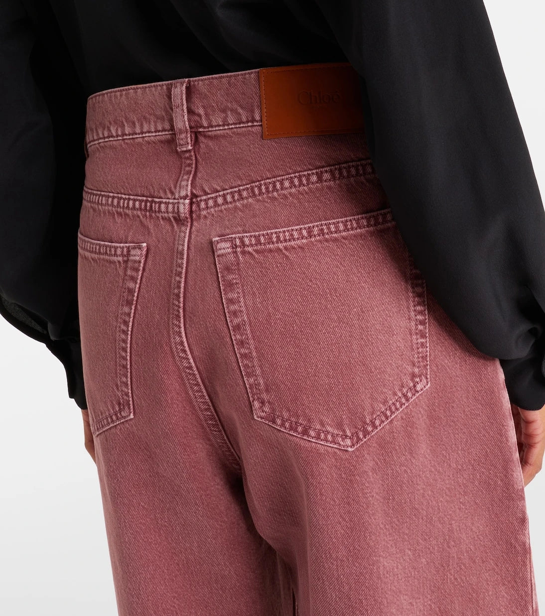 Chloé - Mid-rise straight jeans