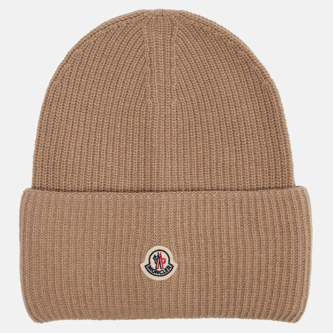 Moncler - Ribbed-knit virgin wool beanie