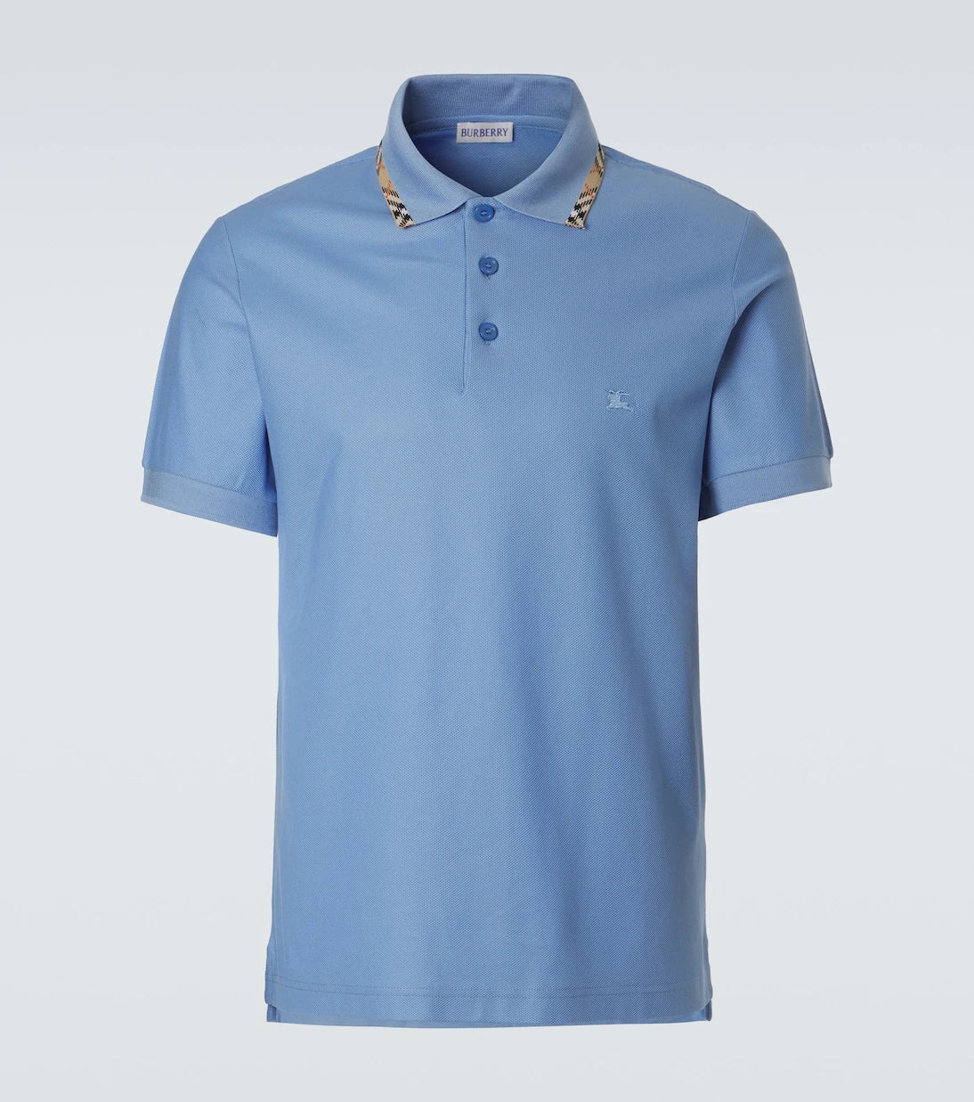 Burberry - Eddie cotton piqué polo shirt