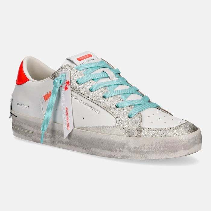 Crime London SK8 DELUXE маратонки дамски от кожа