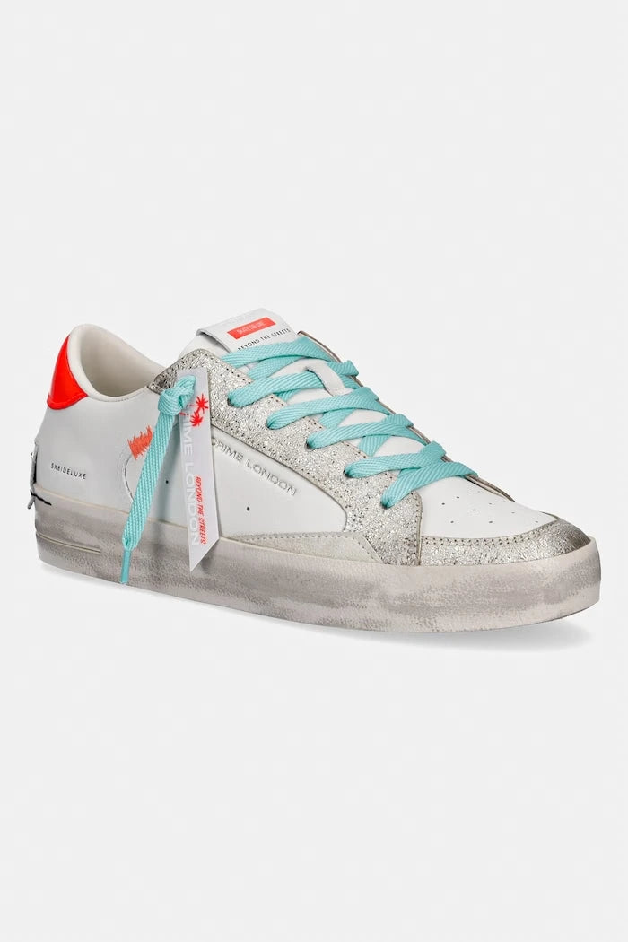 Crime London SK8 DELUXE маратонки дамски от кожа