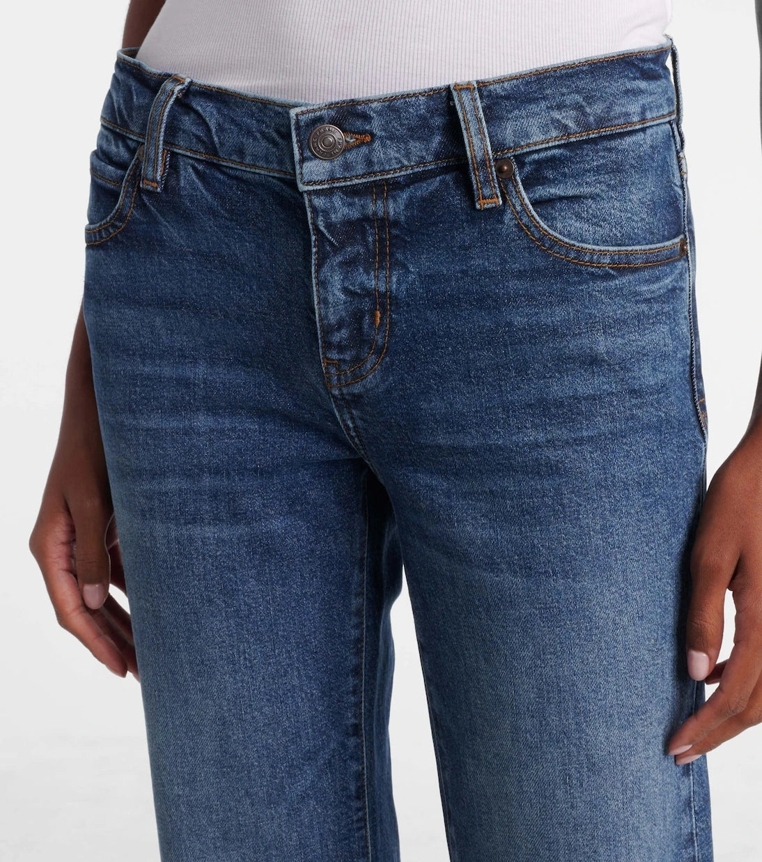Frame - The Rodeo high-rise bootcut jeans