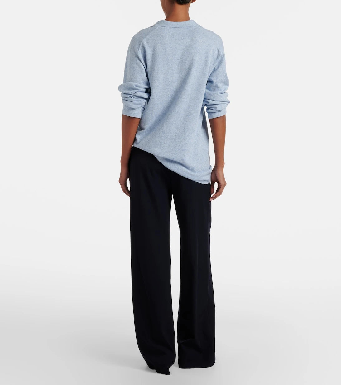 The Row - Dender wool gabardine wide-leg pants