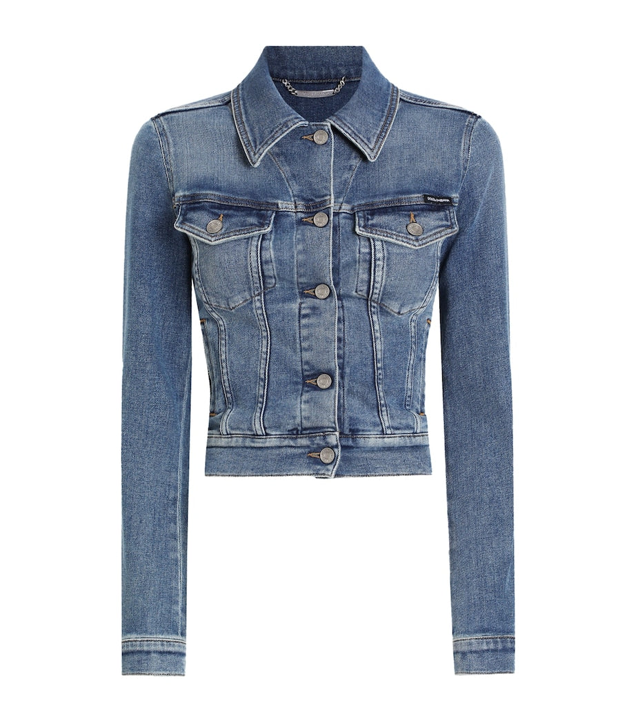 Multi Cropped Denim Jacket
