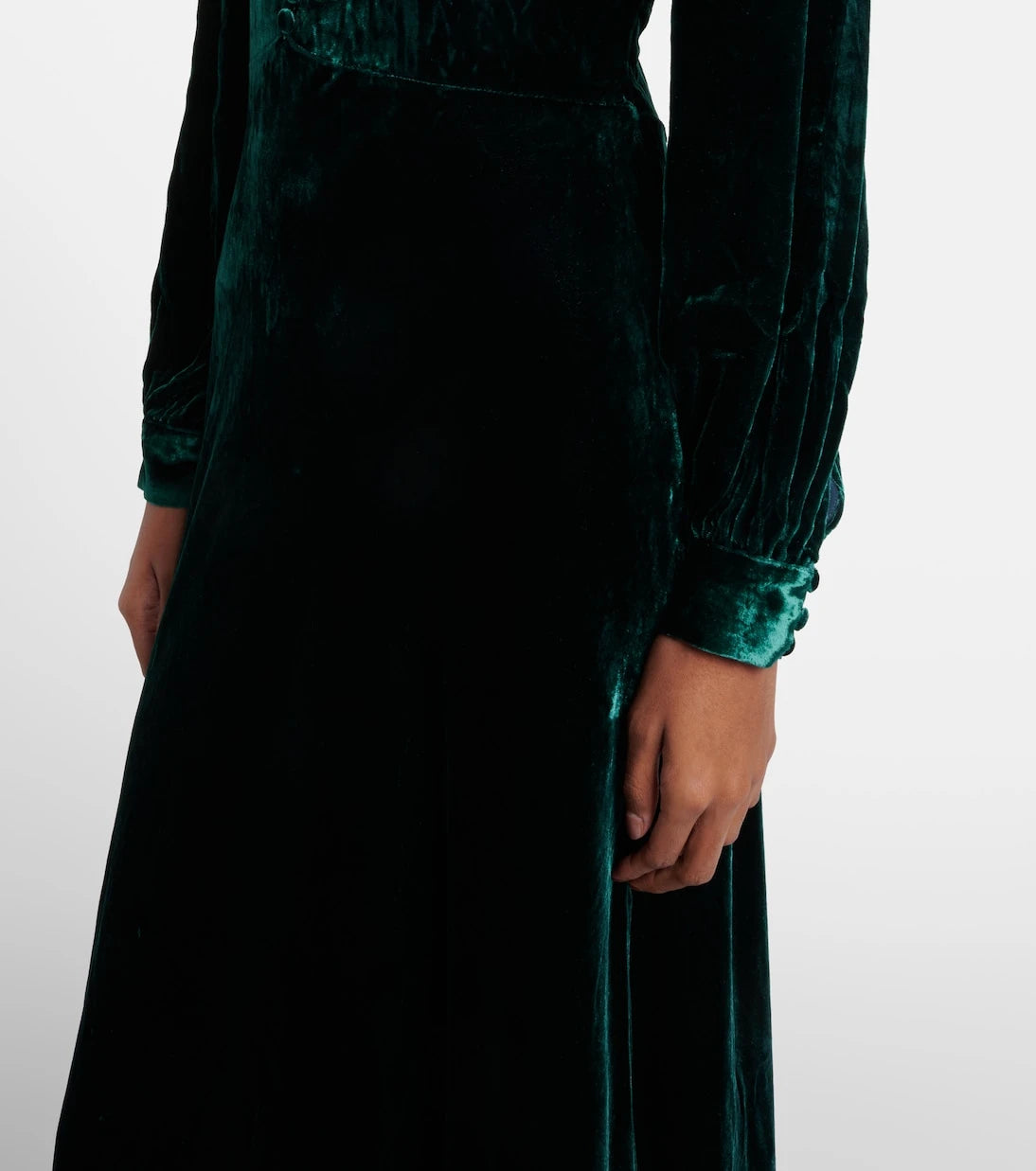 Rixo - Emory velvet gown