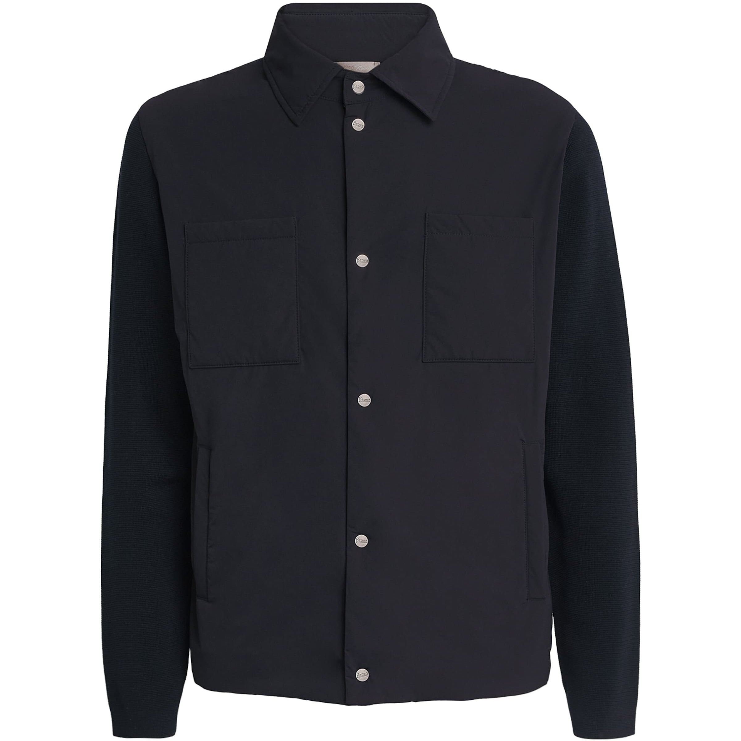 Blue Hybrid Overshirt