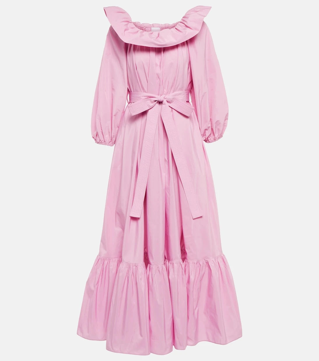 Patou - Off-shoulder faille maxi dress