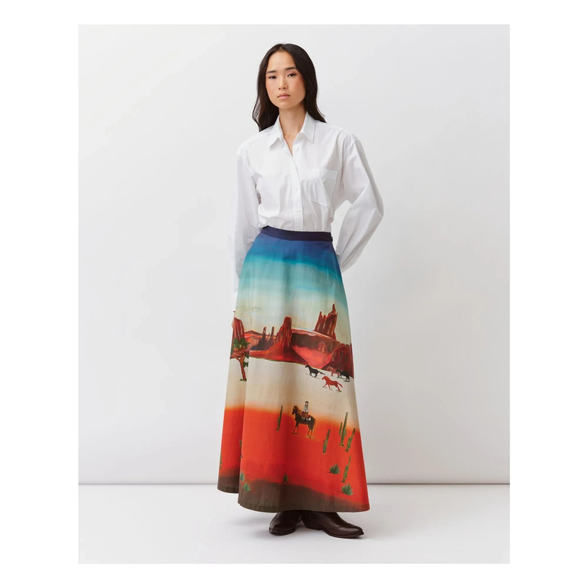 Diega - Jinio skirt | Red