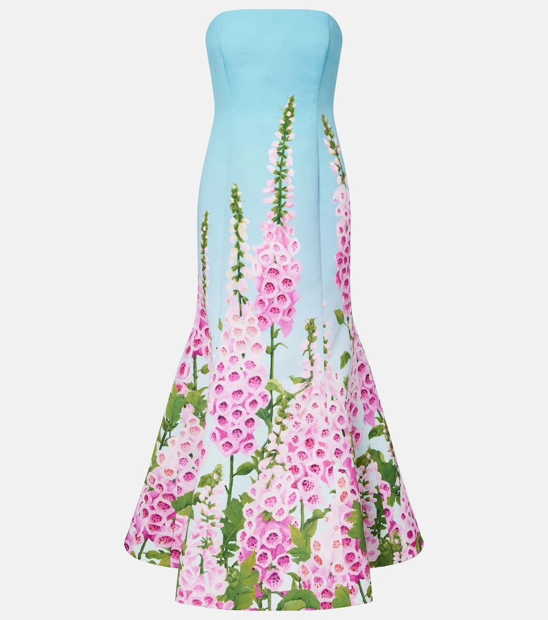 Oscar de la Renta - Foxglove corset gown