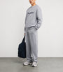 Cotton-Blend Wide-Leg Sweatpants