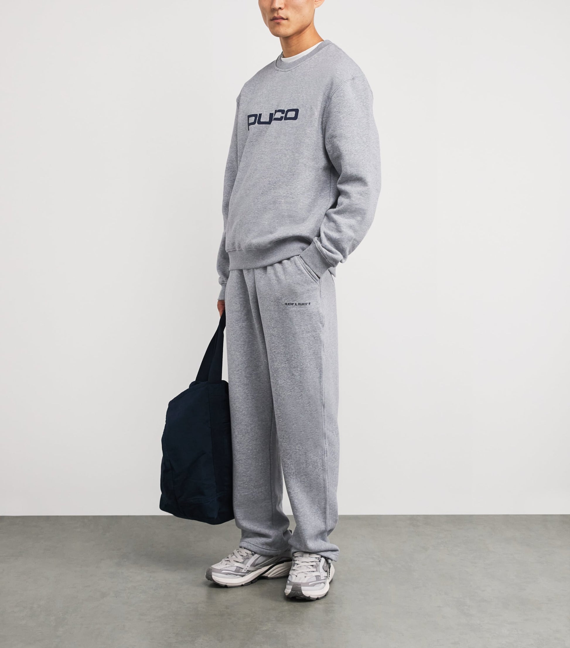 Cotton-Blend Wide-Leg Sweatpants
