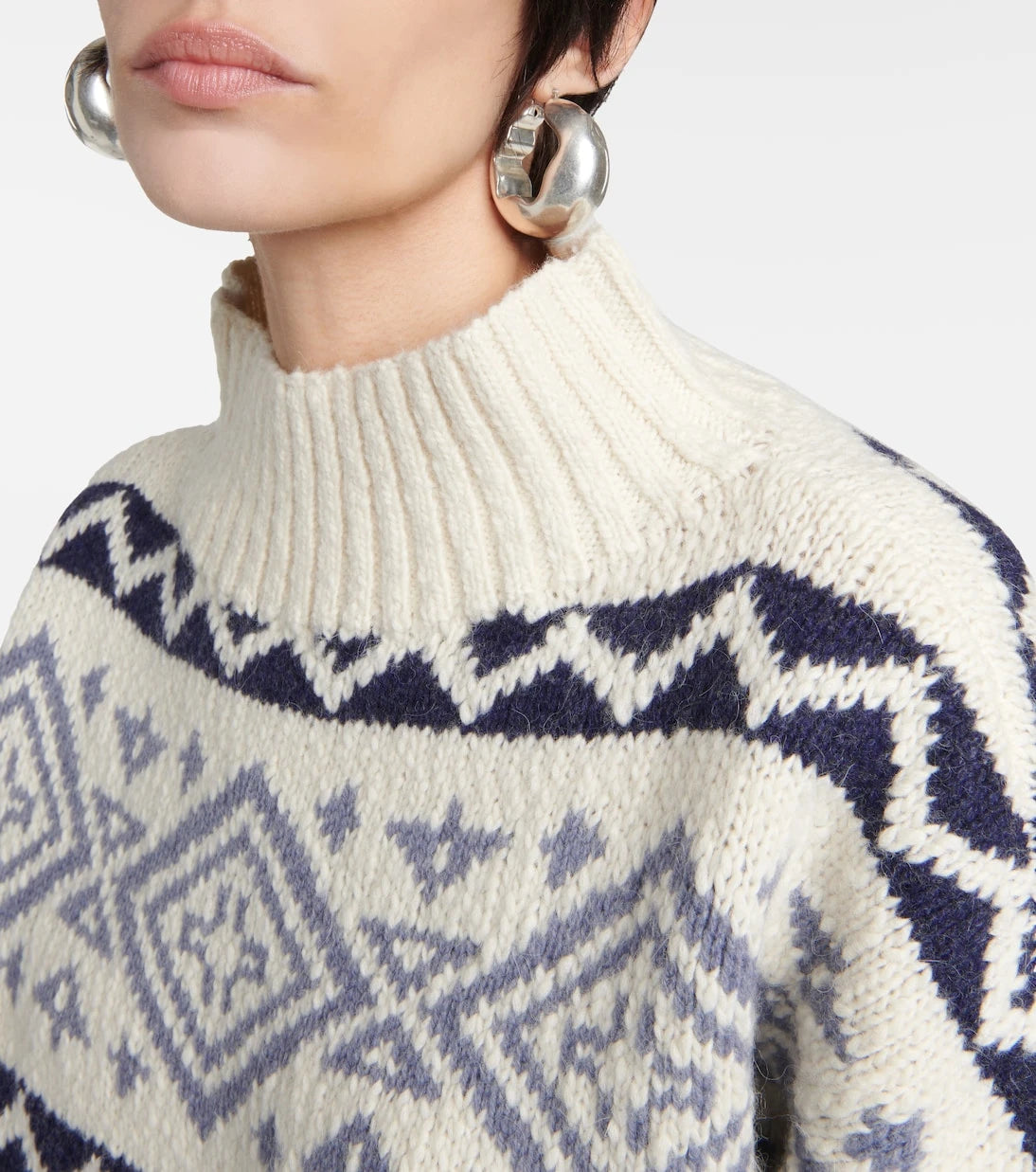 Polo Ralph Lauren - Intarsia wool and cotton-blend sweater