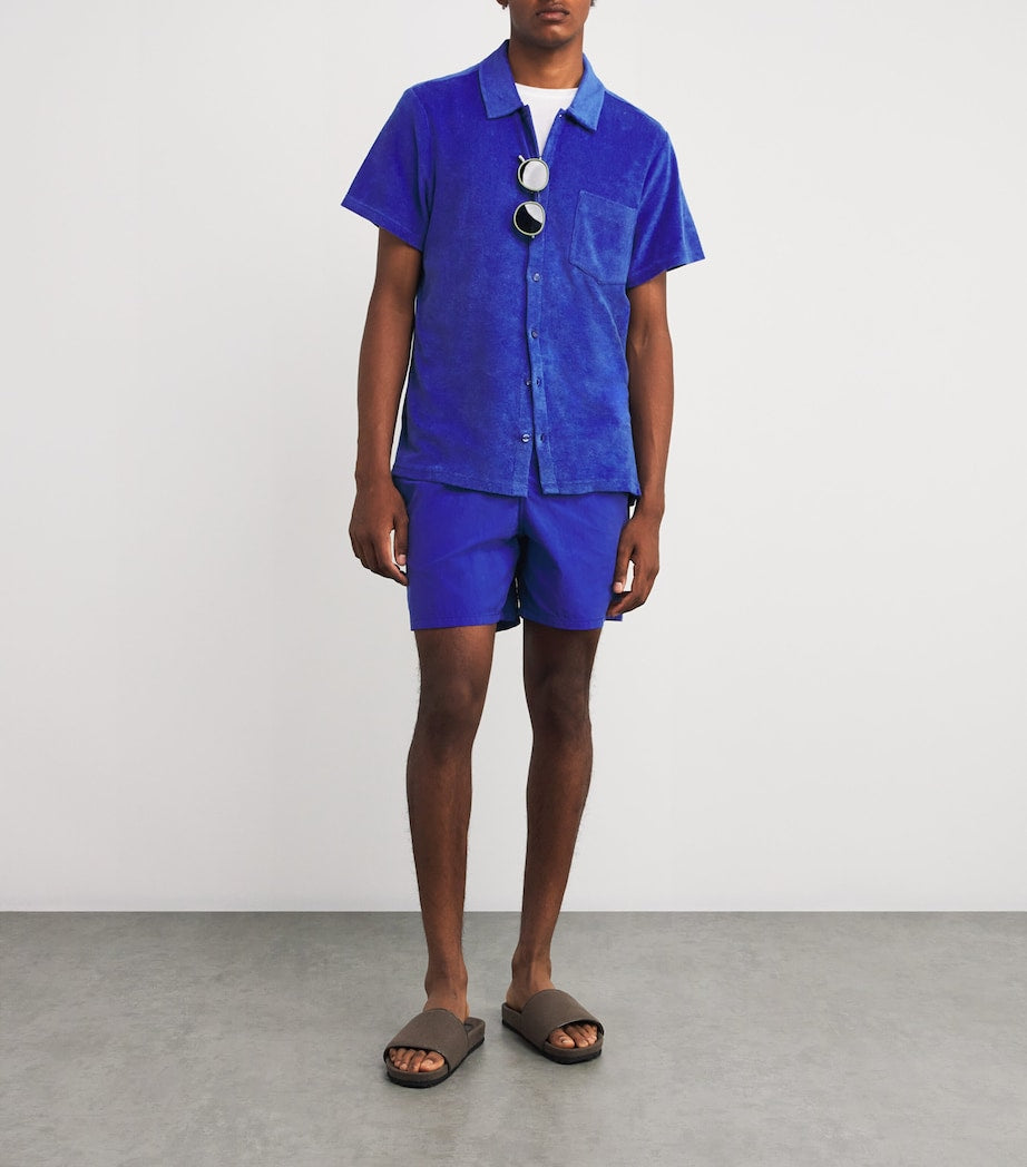 Turtle Embroidered Moorea Swim Shorts