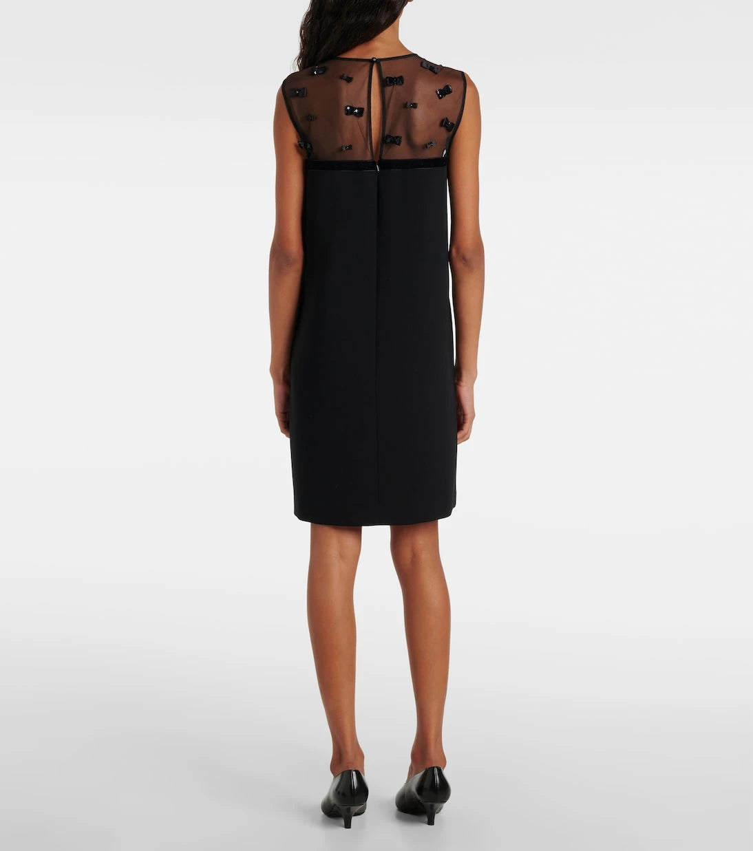 Max Mara - Elegante Nandina bow-detail minidress