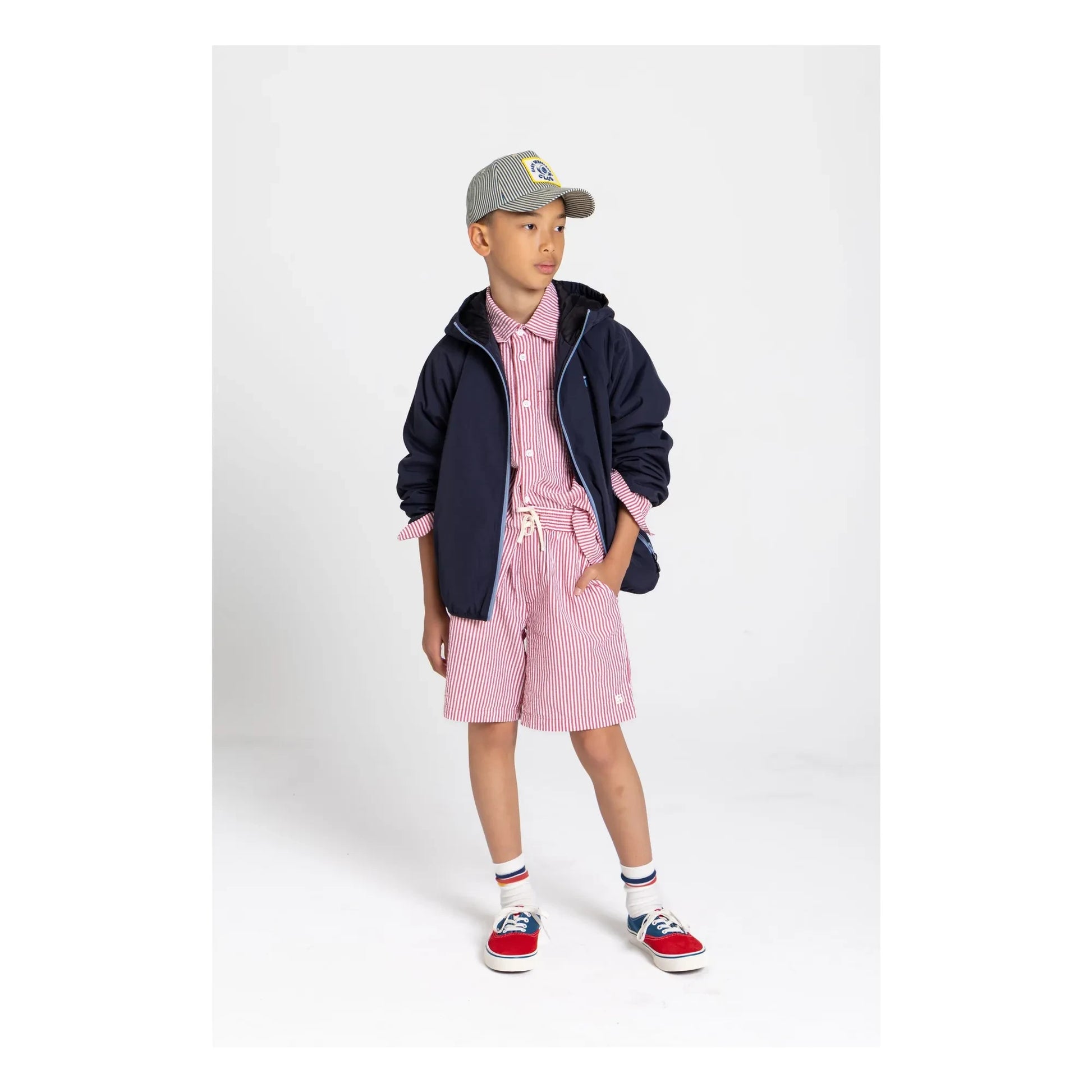 Smallable Kid - Hardy water-repellent jacket | Midnight blue