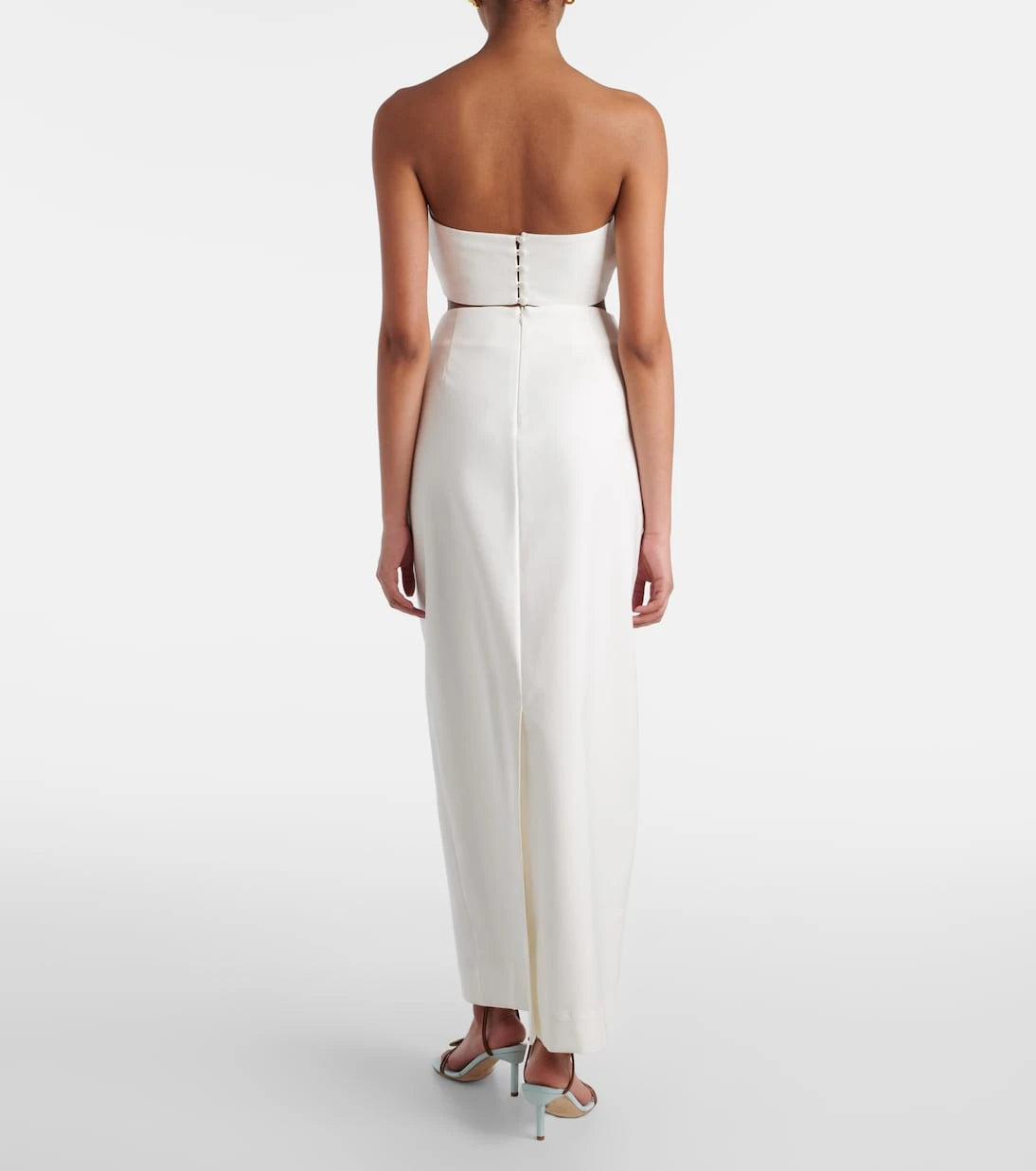 Adriana Degreas - Cotton-blend maxi skirt