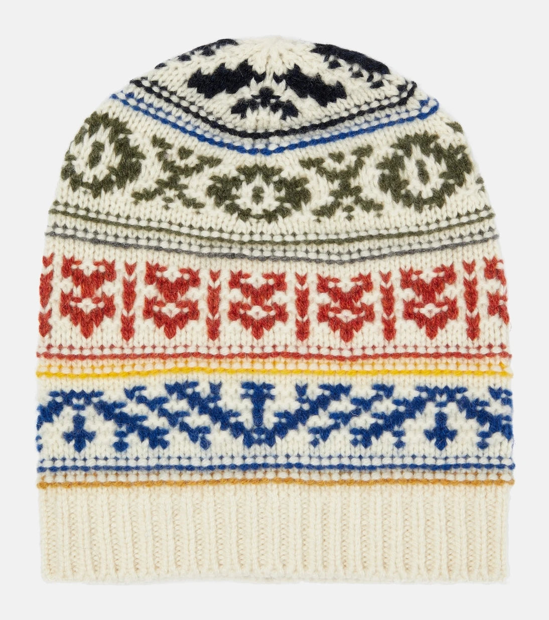 Loro Piana - Bernina jacquard cashmere beanie