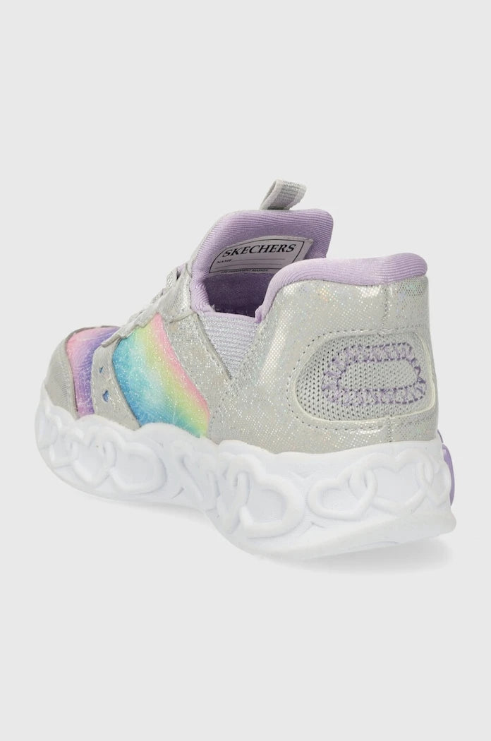 Детски маратонки Skechers INFINITE HEART LIGHTS ETERNAL SHIMMER