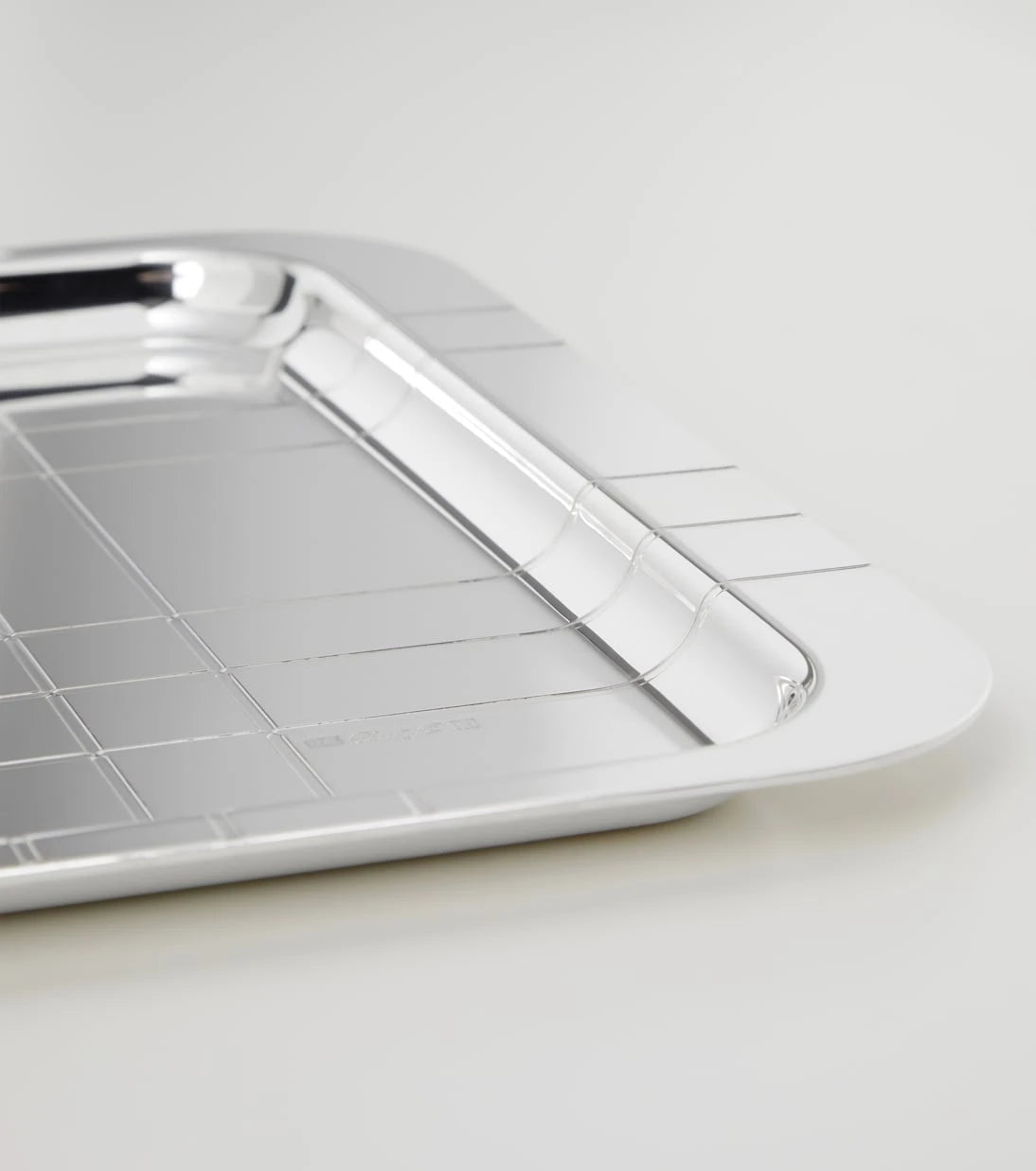 Christofle - Graphik silver-plated tray