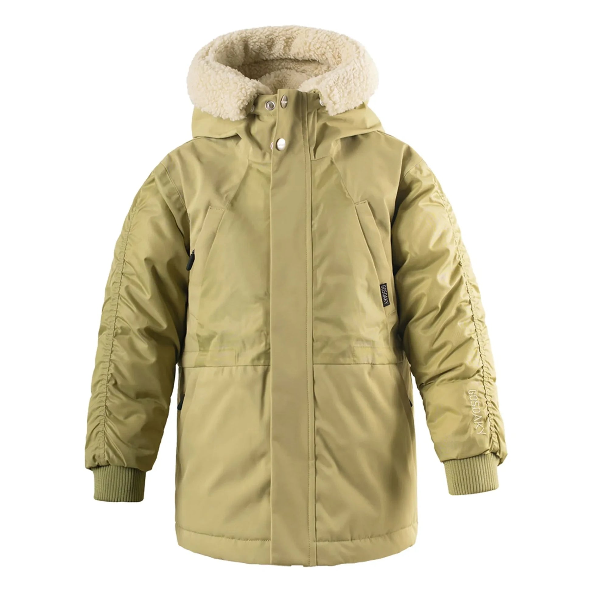 Gosoaky - Funny Frog waterproof parka | Pale green
