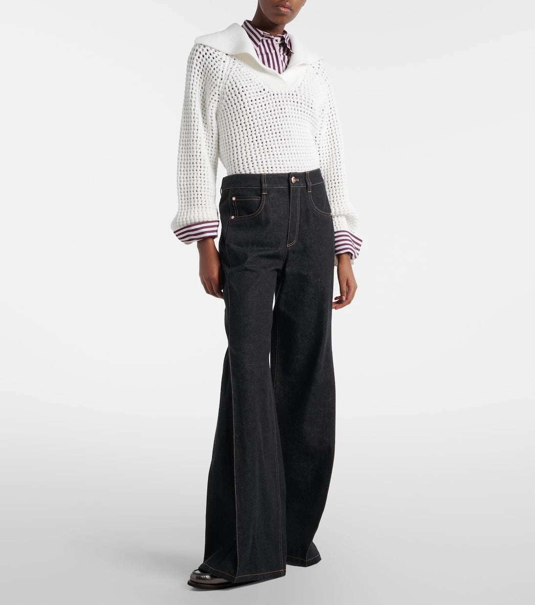 Brunello Cucinelli - Wide-leg jeans
