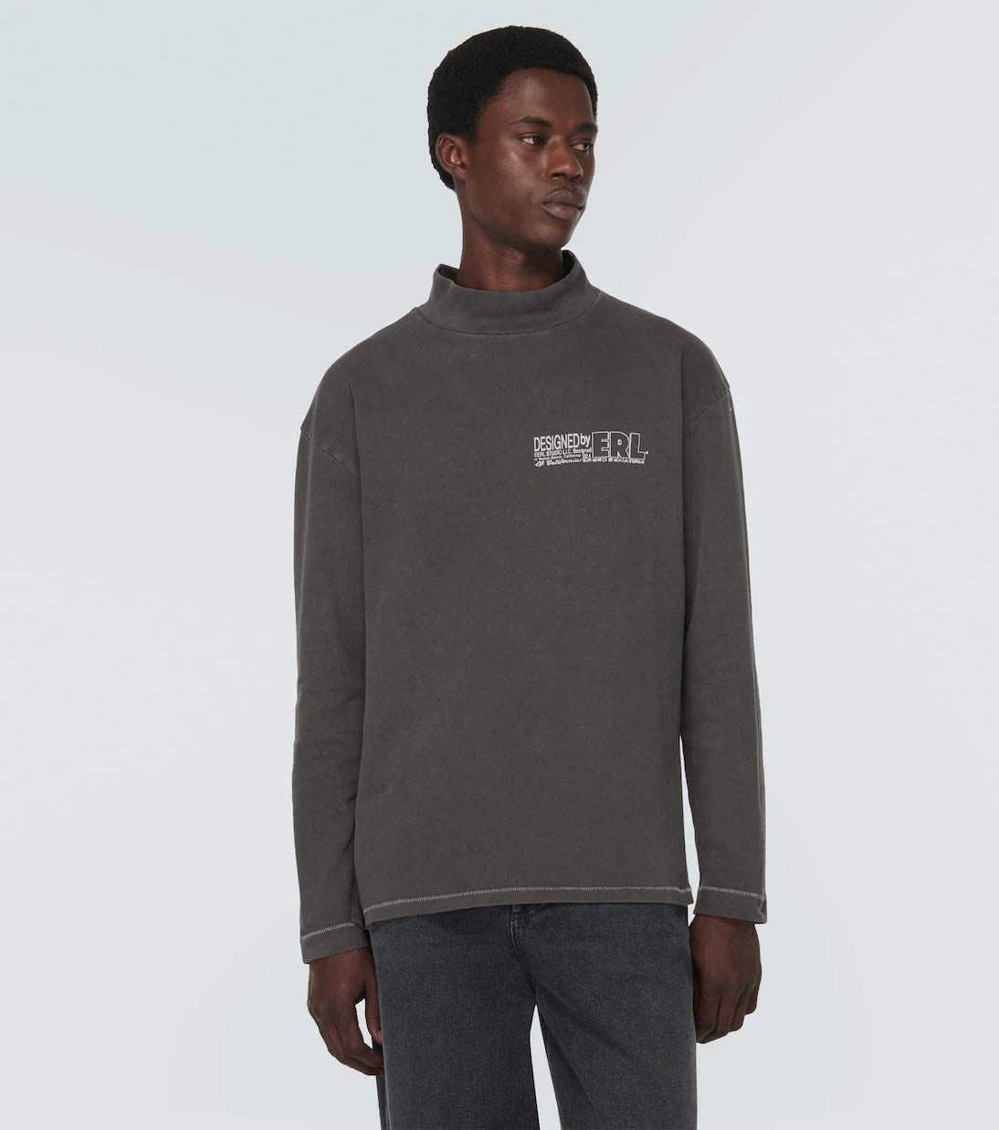 ERL - Printed cotton jersey T-shirt