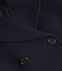 Polo Ralph Lauren Navy Wool-Blend Polo Soft Tailored Peacoat