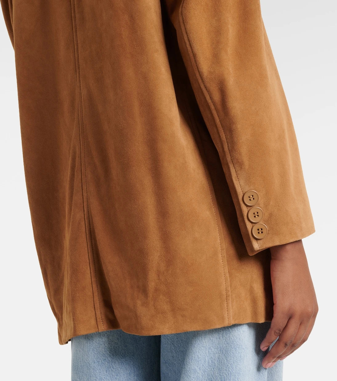 Nour Hammour - Voltia suede jacket