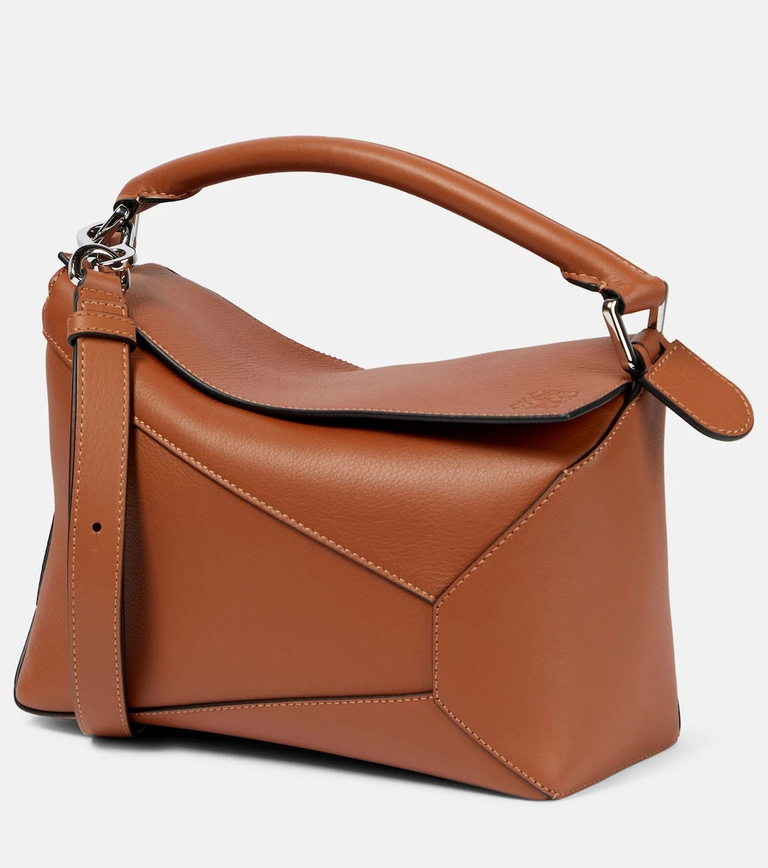Loewe - Puzzle Edge Small leather tote bag
